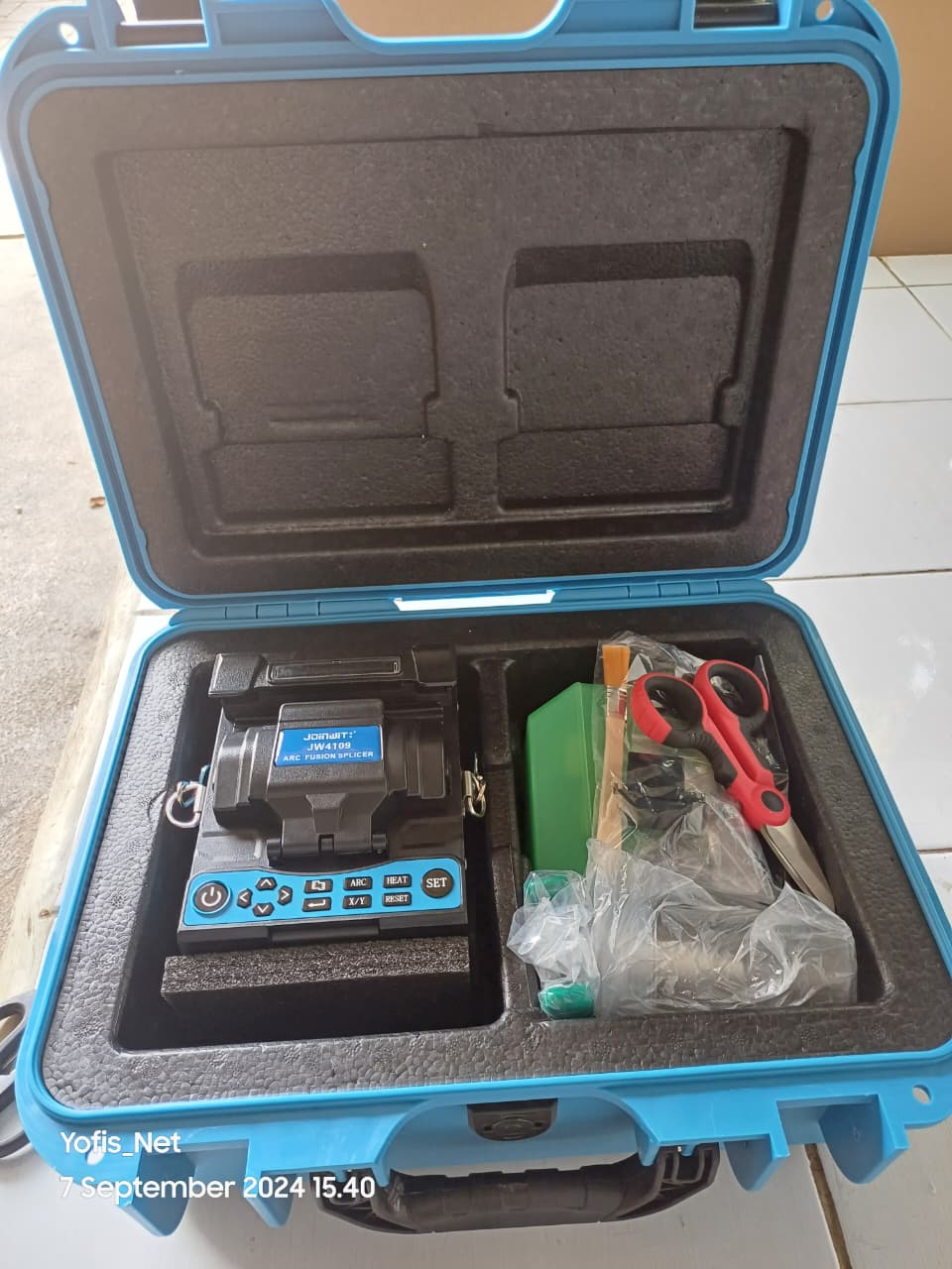 Alat Splicing Fiber Optik